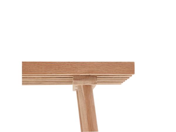 Villa Collection Bænk i eg 90 x 30 x 45 cm